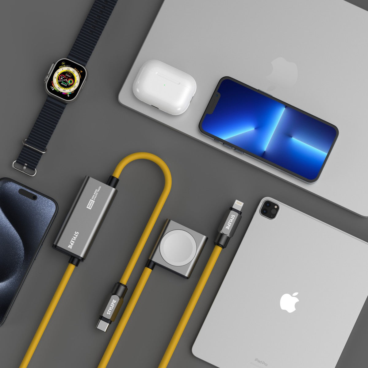 GEMINI CABLE: Seamless Dual Charging & Versatile Cable Modes