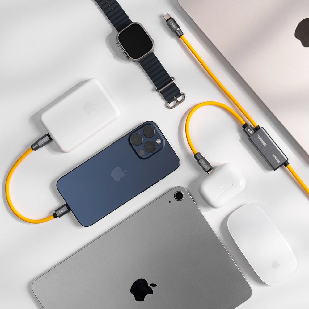 CÂBLE GEMINI : Recharge double continue et modes de câble polyvalents