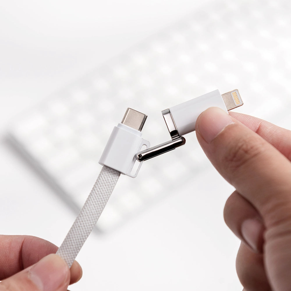 Apple Style 60-240W 4 in 1 Fast Charging Data Cable(1.5m/5ft）