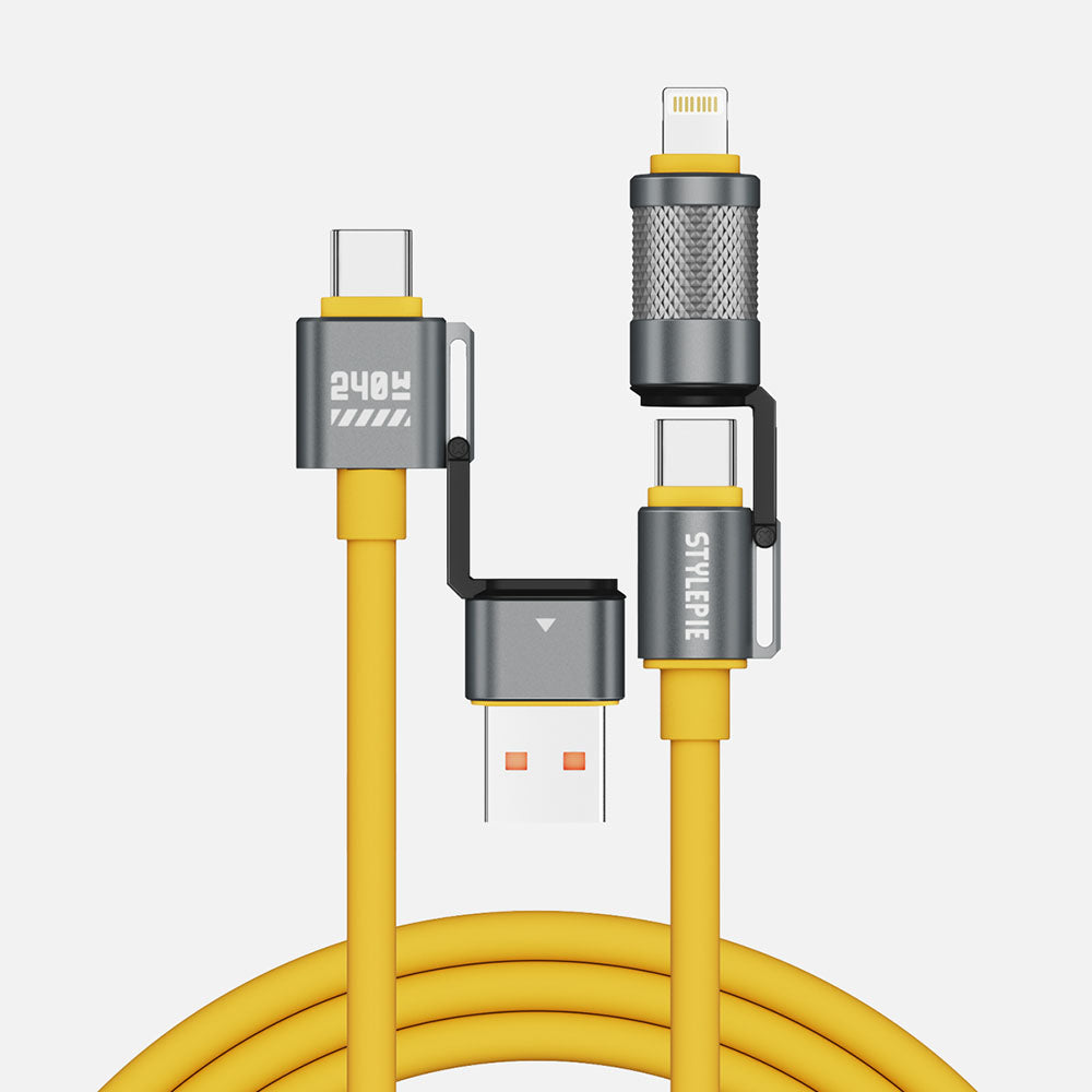 240W 4-in-1 Fast Charge Cable (1.5m/5ft)