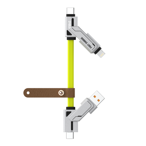 Armor Cable KeyRing 4 in 1 Fast Charge 240W, 0.16M